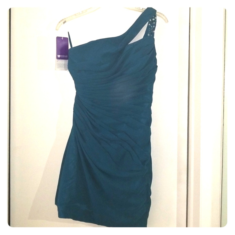 JJ House Teal Blue Dress